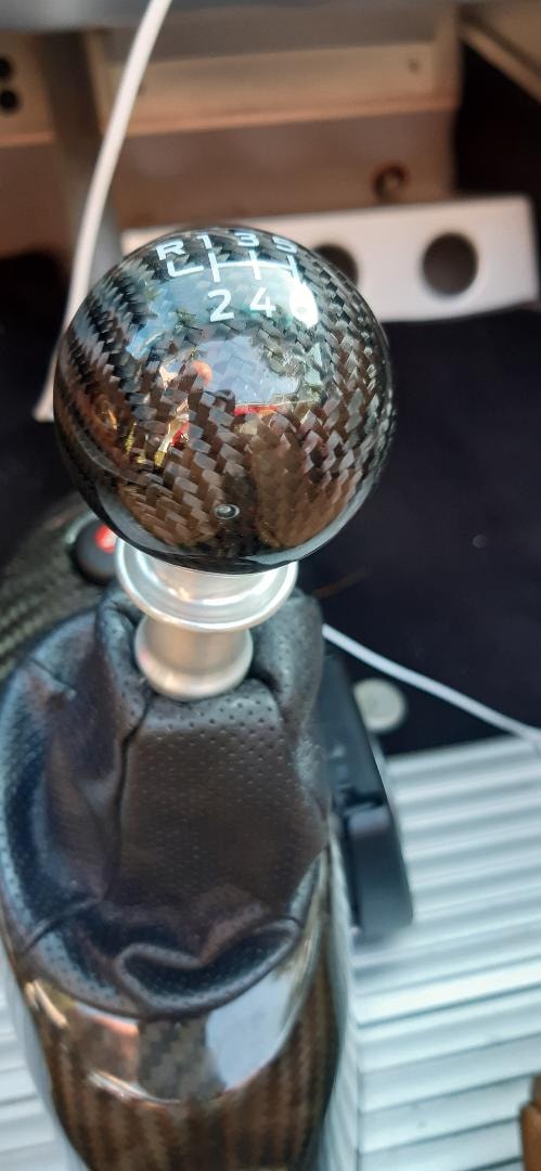Lotus Elise Exige Emira Evora 6 speed Gear Shift Shifter Knob Head carbon