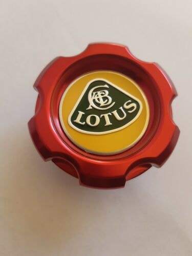 Red aluminum oil cap for lotus Elise Exige Evora