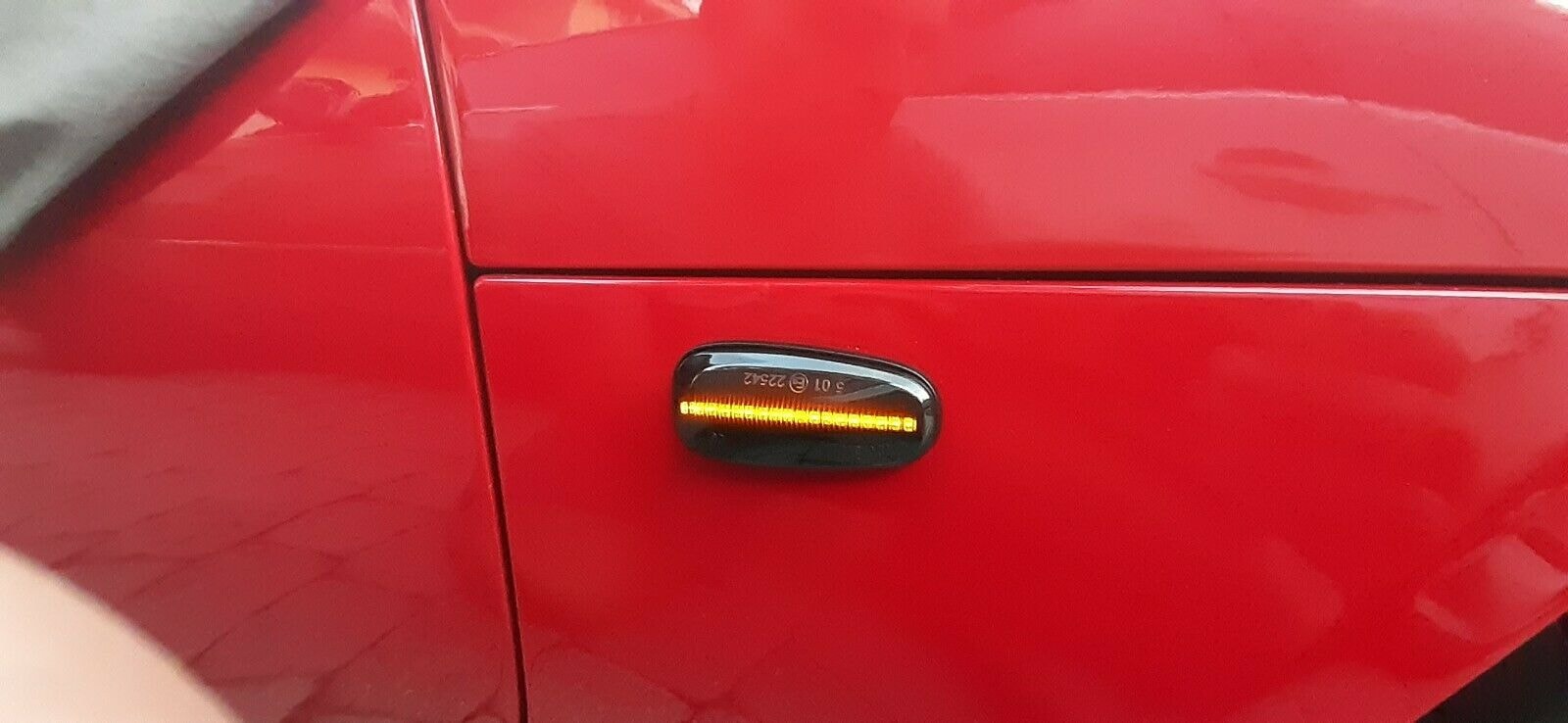 Lotus Elise Exige LED Side Marker Light Indicators Repeaters SMOKED